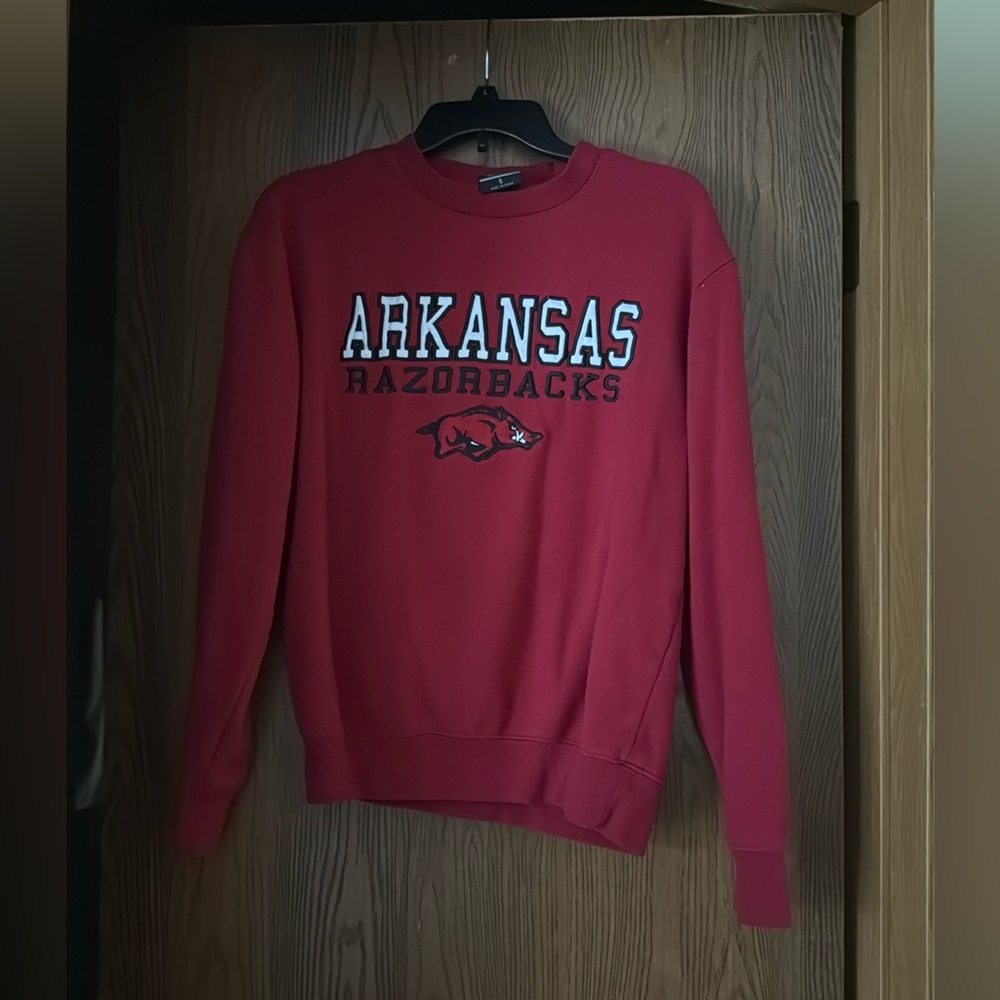 University of Arkansas Razorback Crewneck Sweatshirt size small women’s